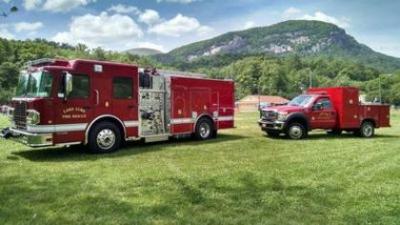 Lake Lure Fire Trucks