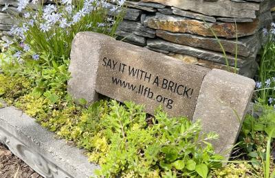 Say it with a brick