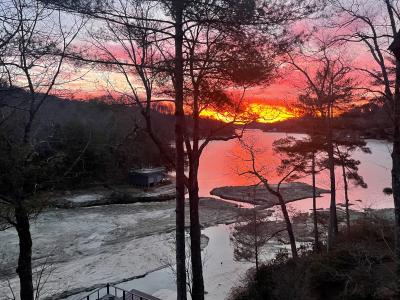 022326 Lake Lure Rising with the Sun