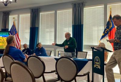 040925 NCEM Staff and Mike Williams