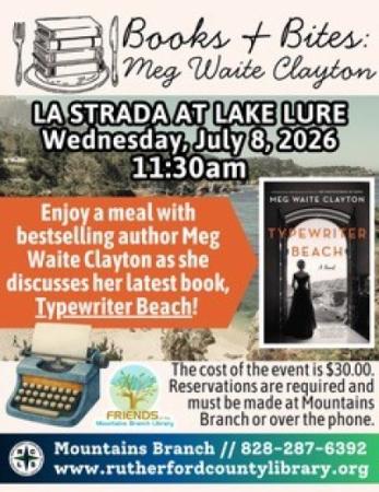 070826 Books and Bites - Meg Waite Clayton - Typewriter Beach
