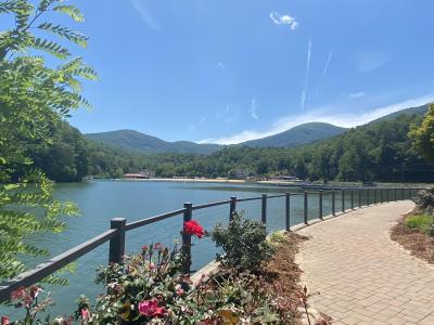 Lake Lure from the Gazebo Facing Lake Lure Beach Lake Lure from the Gazebo Facing Lake Lure Beach