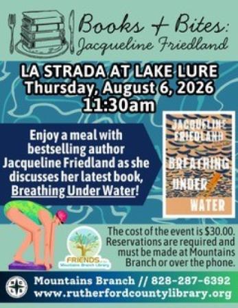 Mountains Branch Library - Books and Bites - 8/6/26 at 11:30 AM