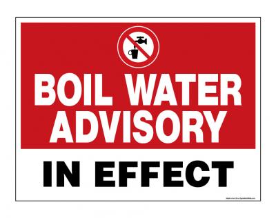 Boil Water Advisory Boil Water Advisory
