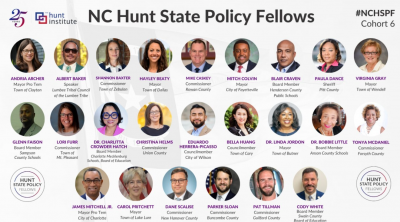 NC State Hunt Institute Policy Fellows NC State Hunt Institute Policy Fellows