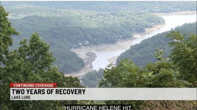 WSPA Newscast on Lake Lure WSPA Newscast on Lake Lure