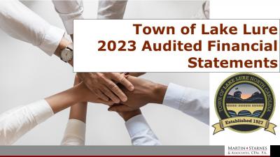 Lake Lure Audit Presentation - 2023