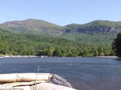 Lake Lure from a Boat