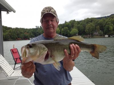 Gary Hasenfus with Fish