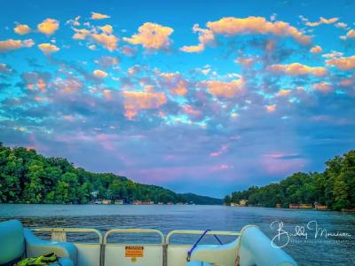 Boat Ride on Lake Lure by Buddy Morrison