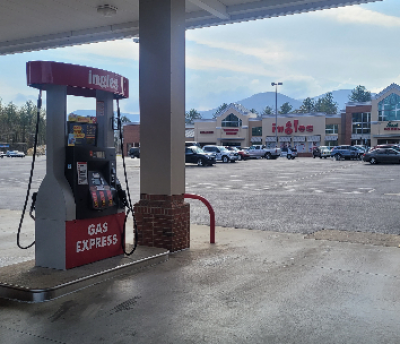 Lake Lure Ingles Gas Pump