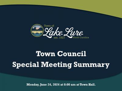  Special Meeting Summary Banner