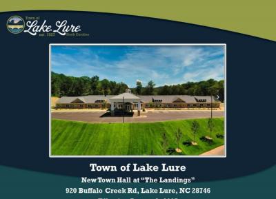 Lake Lure Town Hall - 920 Buffalo Creek Road