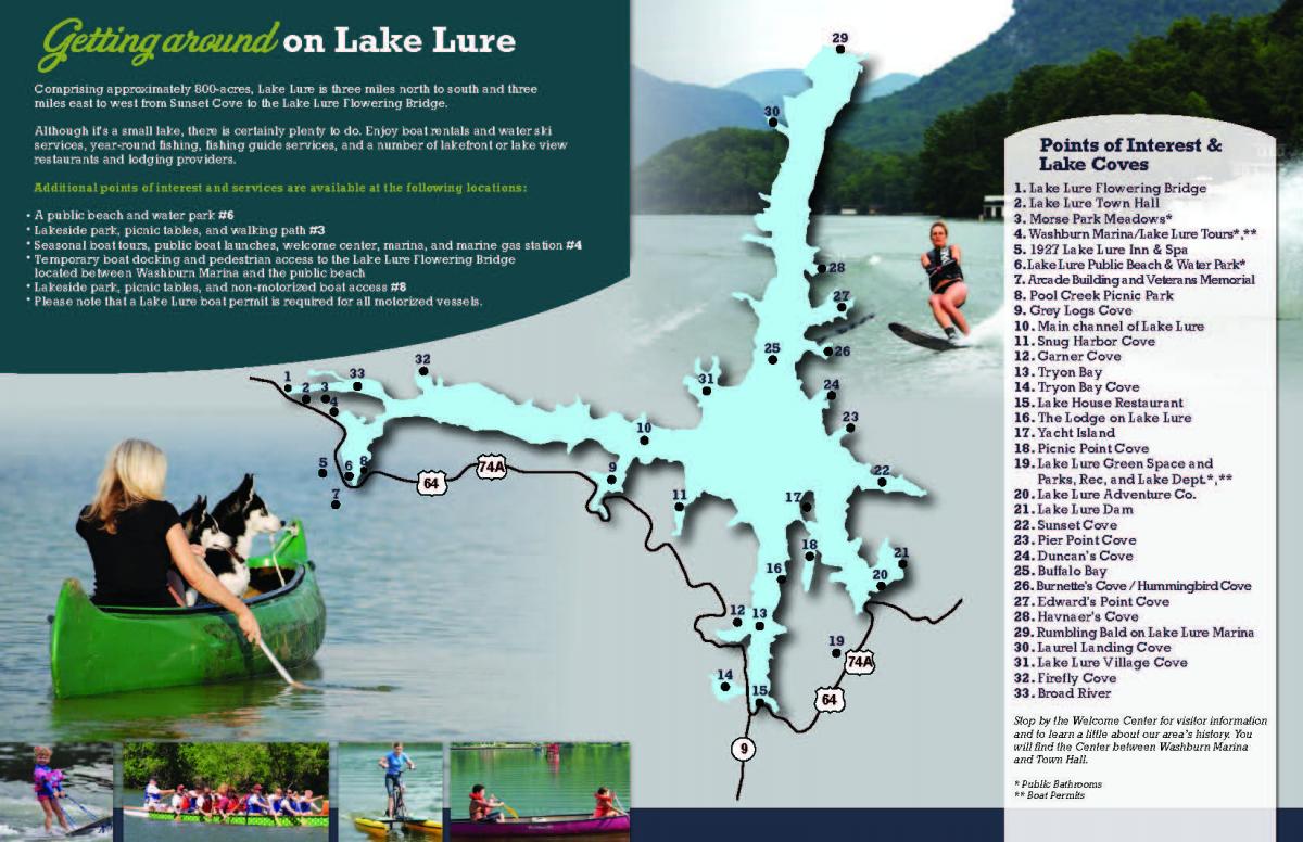 Lake Lure Boaters Guide