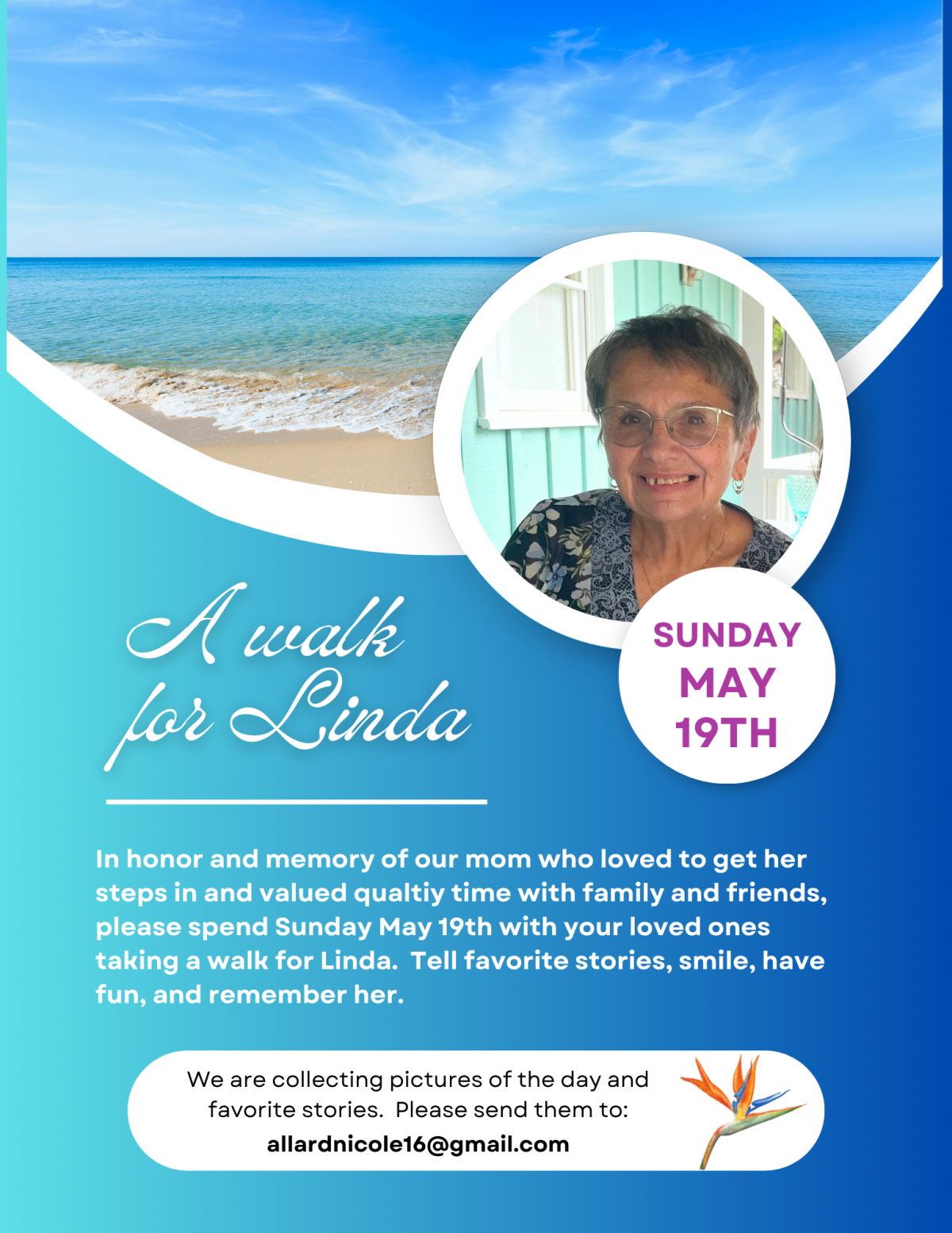 Walk to Honor Linda Ratschan