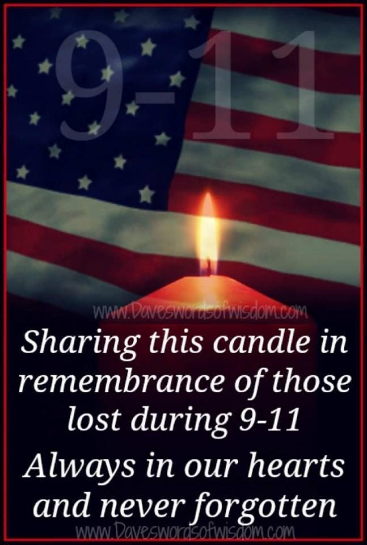 Honoring and Remembering Those We Lost on 9/11/01
