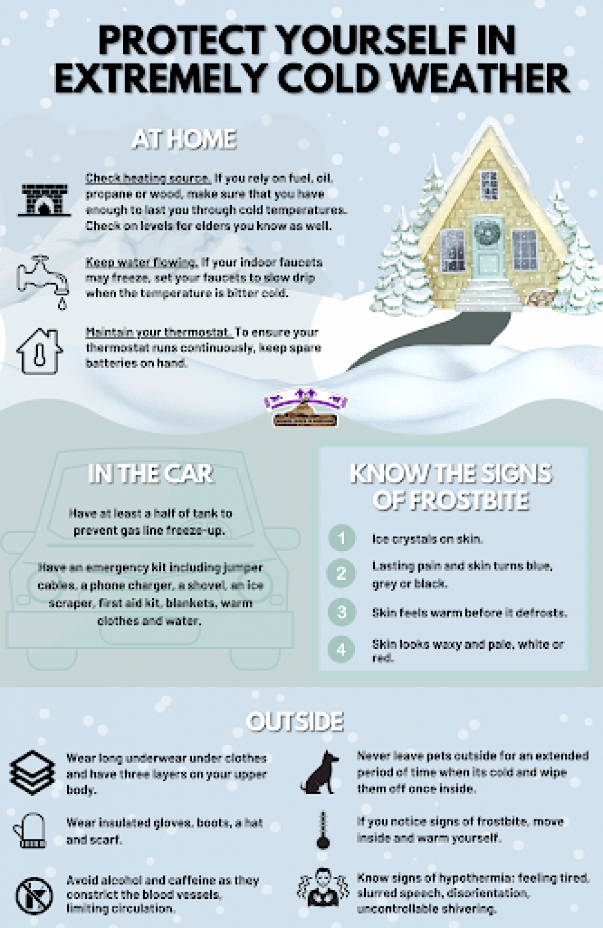 How to protect yourself in Extremely Cold Weather