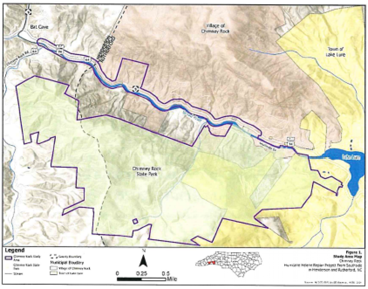 NCDOT Vacinity Map