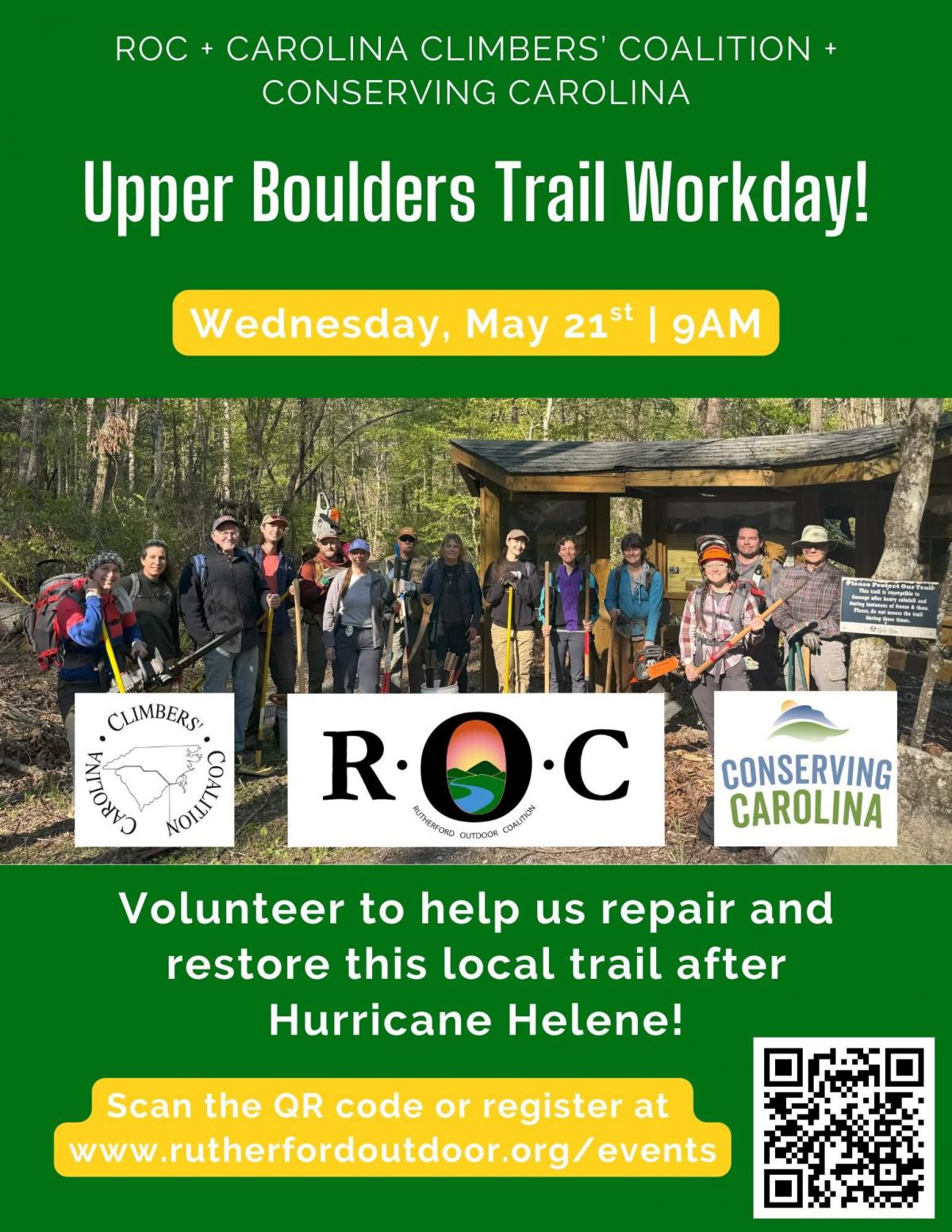 Volunteer Opportunity - Upper Boulder Trail Work Day 