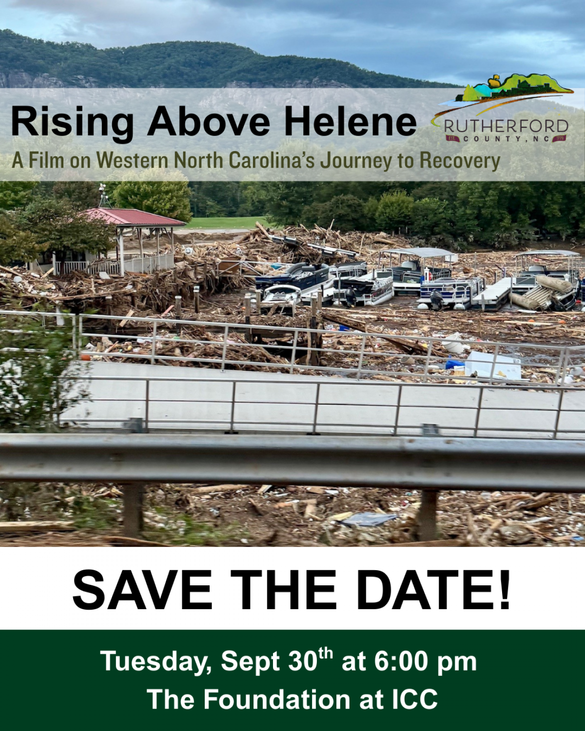 “Rising Above Helene”  9/30/25