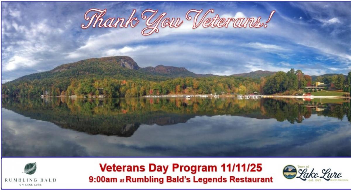 Veterans Day Banner at Legends Veterans Day Invitation 11/11/25 at 9:00 at Legends Restaurant