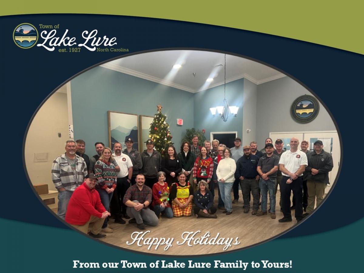 121925 Town Staff Happy Holidays