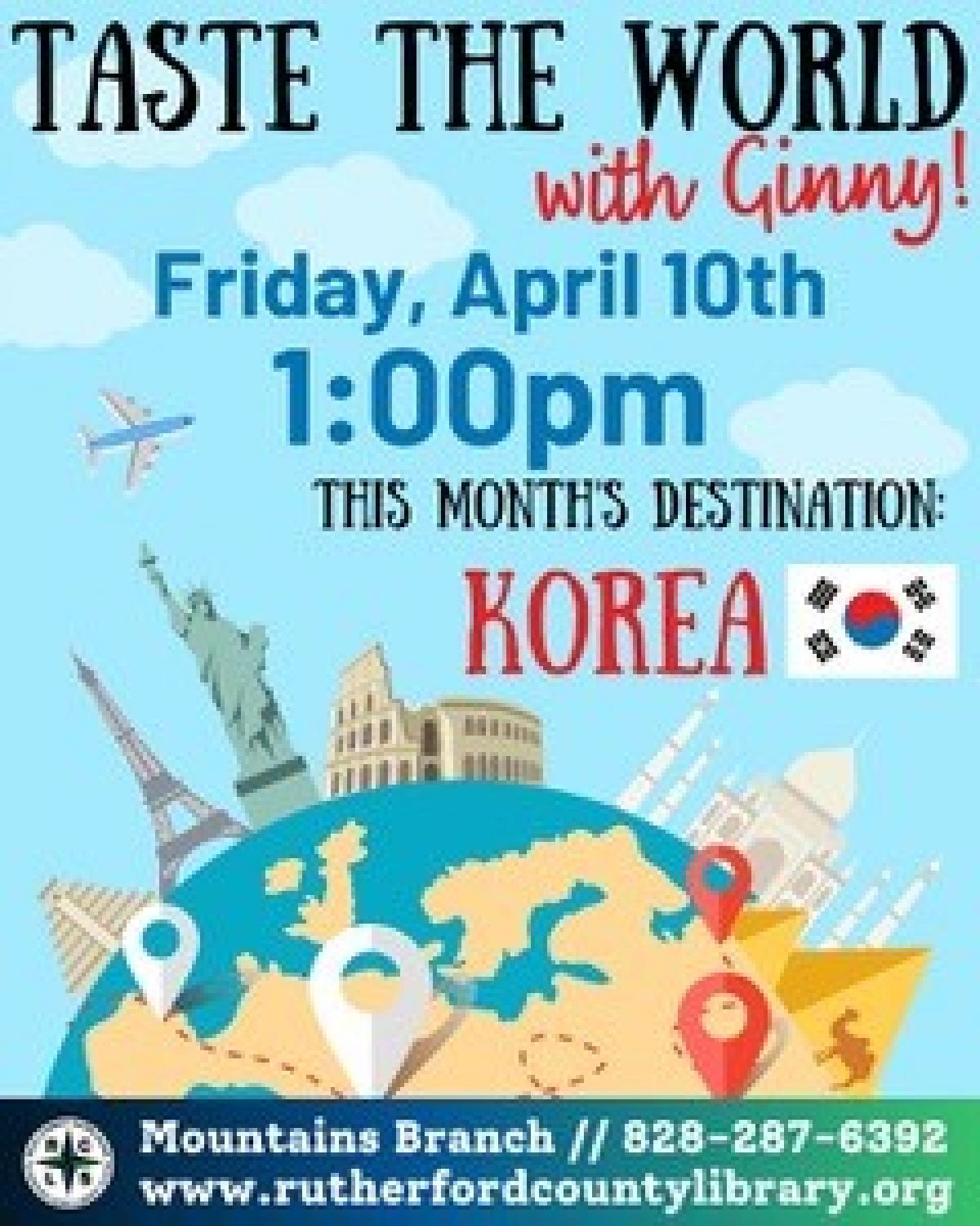 041026 at 1 - Mountains Branch Library Event - Taste of the World - Taste Korea