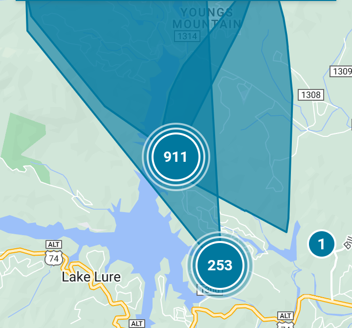 duke-energy-power-outage-sunday-may-14-2023-lake-lure-north-carolina