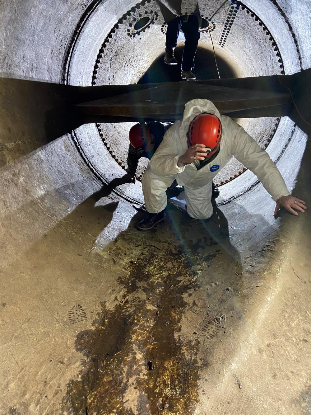 2022 Lake Lure Dam Penstock Inspection Lake Lure North Carolina