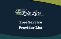 Tree Service Provider List Sign