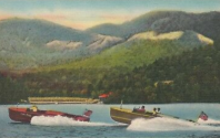 Vintage Speed Boats in Lake Lure