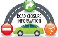 Road Closure information SIgn 
