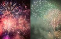 Fireworks in Lake Lure