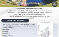 Town of Lake Lure Comprehensive Planning Public Input Session