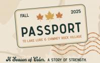 Passport - Fall Back In Love with Lake Lure and Chimney Rock!