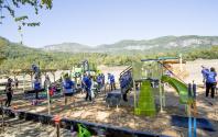 Lake Lure’s new playground 