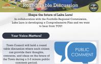 121026 Town of Lake Lure Round Table Discussion Flyer