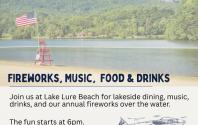 Lake Lure Inn and Spa’s 250th Anniversary of America - July 4th Fireworks
