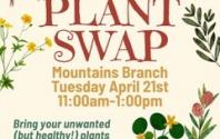 042126 at 11-1- Mountains Branch Library Event - Plant Swap