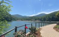 Lake Lure from the Gazebo Facing Lake Lure Beach