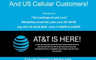 ATT Customer Event at The Landings 7/16, 7/17, 7/23, and 7/24 from 11-4