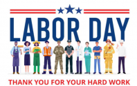 Happy Labor Day Thank You 