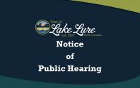 Notice of Public Hearing Sign